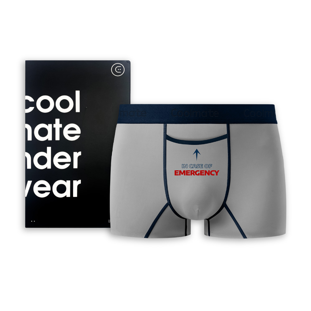 Hộp quà Quần lót Coolmate x Durex - Emergency phiên bản giới hạn