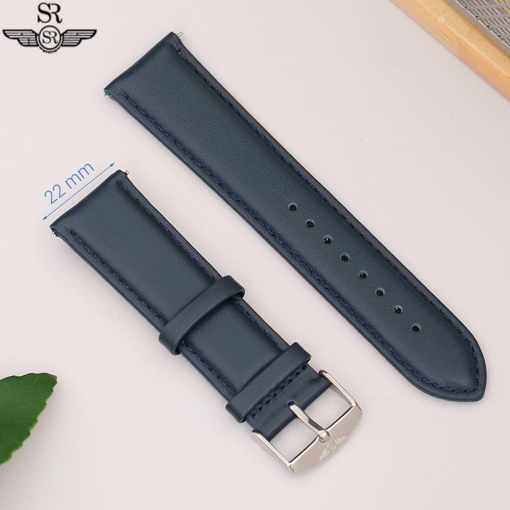Dây da đồng hồ SR Watch chính hãng M1100.43/20mm