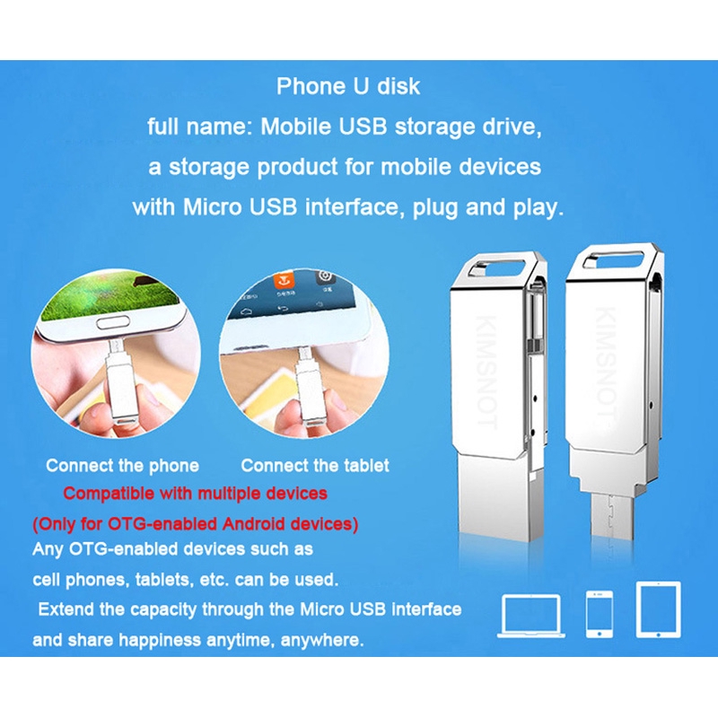 Usb Otg 64gb 32gb 16gb 8gb Chất Lượng Cao