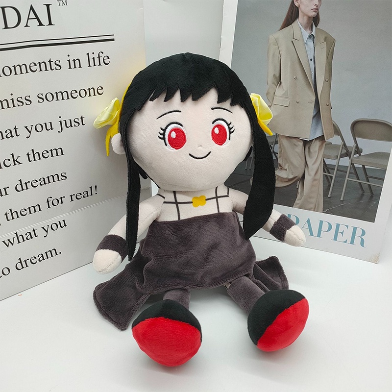 New Spy X Family Anya Plush Dolls Yor Forger Twilight Cartoon Bond Forger Toys Anime Princess Stuffed Plushie Toys For Kids Gift