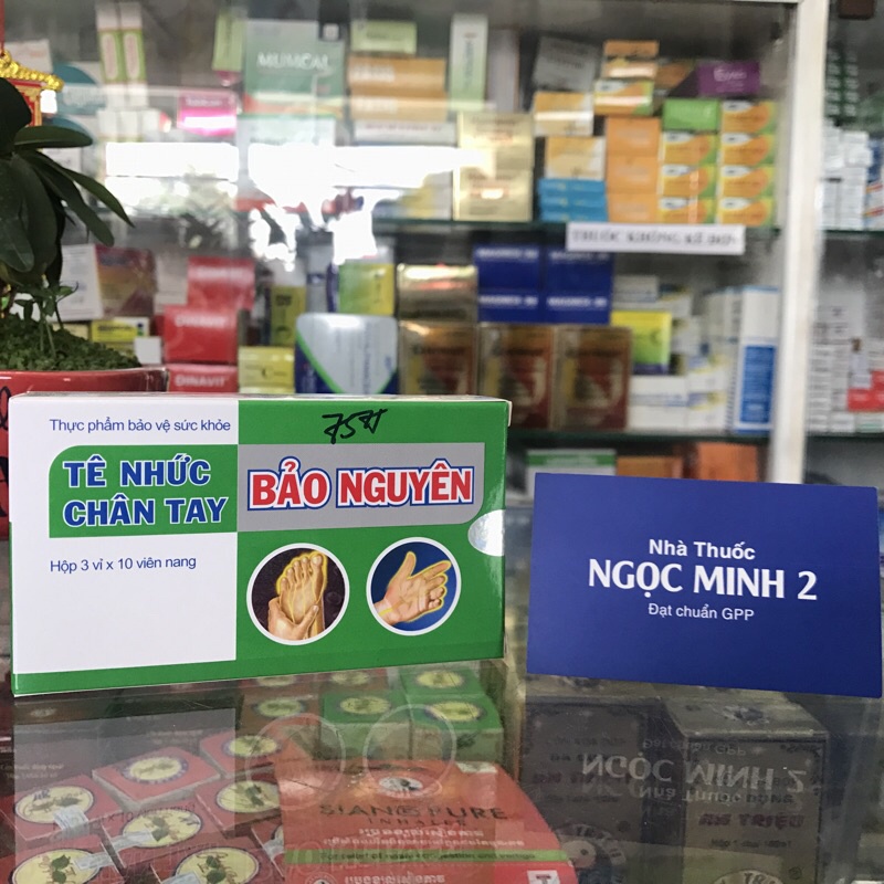 ✅ [Chính Hãng] Tê Nhức Chân Tay Bảo Nguyên (Hộp 30 viên)