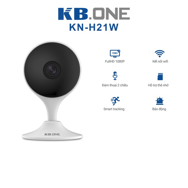 Camera Cố Định Trong Nhà Kbone KN-H21W 2.0 MP - Hàng Chính Hãng