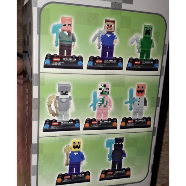 Lắp ráp 1 hộp LegoMineCraft 1744