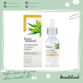 Tinh chất làm sáng, bảo vệ da Instanatural Superfoods Vitamin C Serum