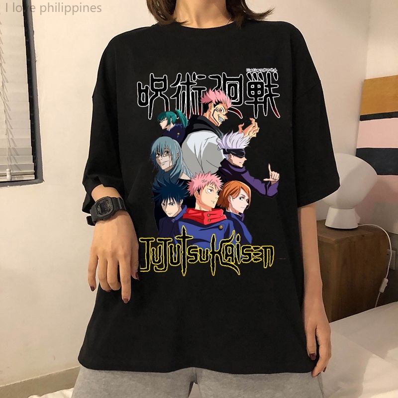 HOT🔥 Áo Phông Jujutsu Kaisen T-shirt Cute Anime mẫu mới cực chât rẻ vô địch