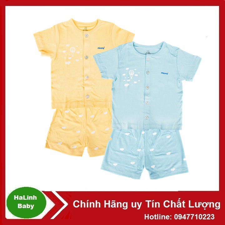 BỘ NOUS NGẮN TAY CÀI GIỮA ( Quà Tặng Moony)
