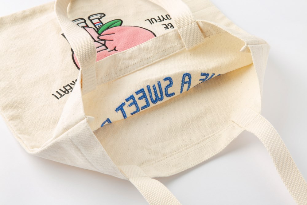 Túi Tote Bag ARTBOX Hàn Quốc Sử Dụng Hàng Ngày Họa Tiết Hộp Sữa Hoạt Hình Màu Hồng Đáng Yêu