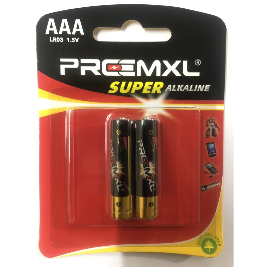 (SALE) 2 viên pin Alkaline 1,5V AA/AAA,Pin PREEMXL Chính Hãng