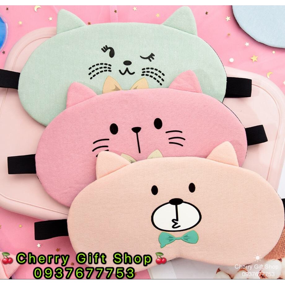 Mặt nạ bịt mắt, che mắt ngủ cho trẻ em và người lớn không gel