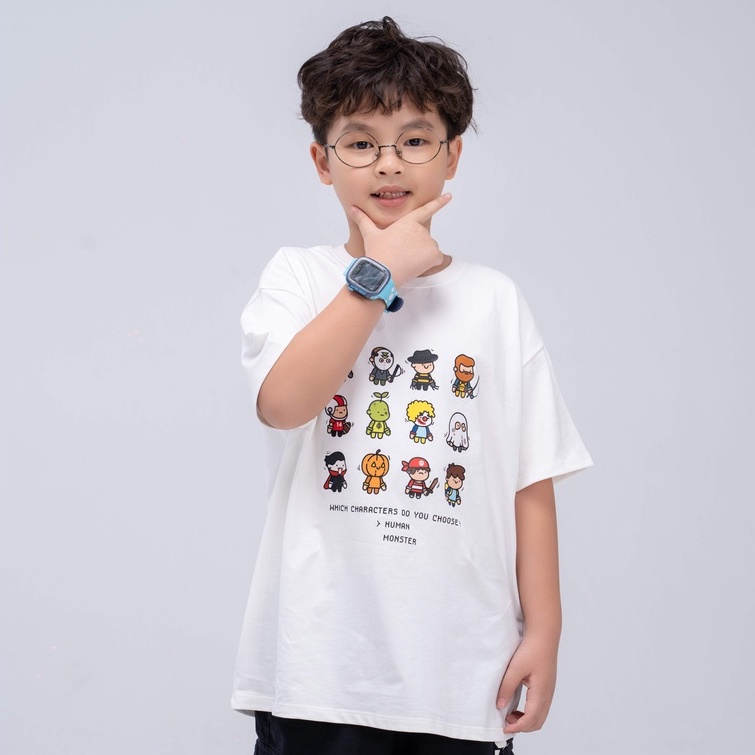 Áo thun YODY cho bé chất liệu cotton công nghệ AR in hình game characters TSK5063