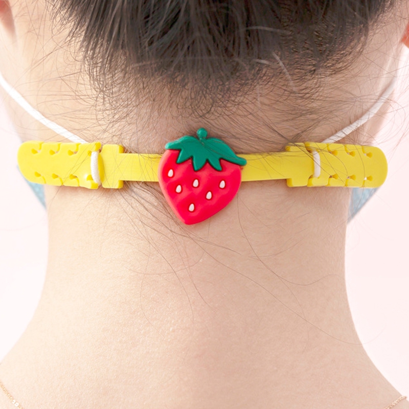 Khóa silicon kéo dài dây đeo khẩu trang chống đau tai tiện dụng