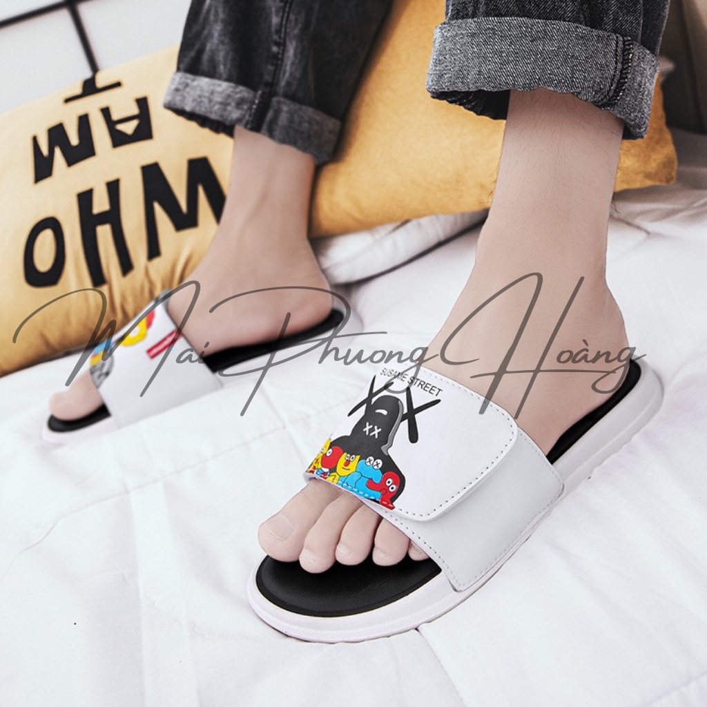 Dép nam nữ quai ngang SUSAME quai dán thời trang cực đẹp full size từ 35-44
