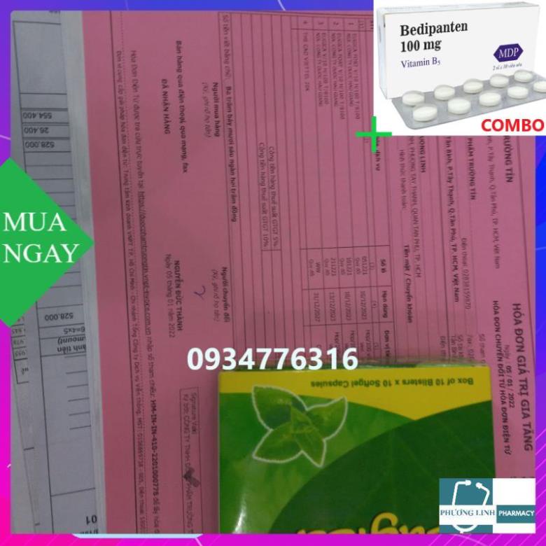 Combo Bedipanten 100mg +  Ho thảo dược Eugica