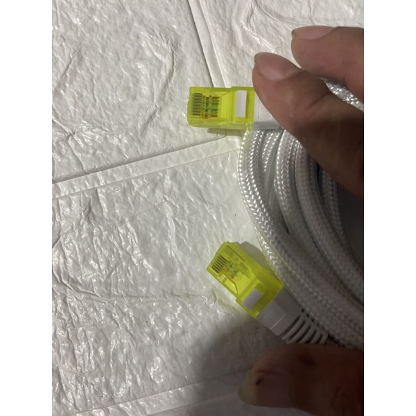 Dây mạng bấm sẵn bọc dù 3m. Sp chất lượng cao.
