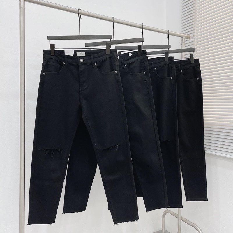 QUẦN JEANS SKINNY CO DÃN FORM UNISEX NAM NỮ (hình chụp thật)