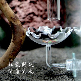 Đĩa cho tép ăn - Chén cho tép ăn - khay đựng thức ăn tép, cá thủy sinh - Đĩa mika cho tép ăn