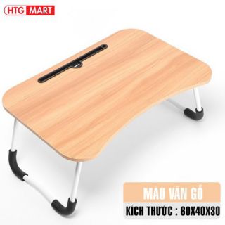 Bàn gấp gọn thông minh có khe cắm ipad
