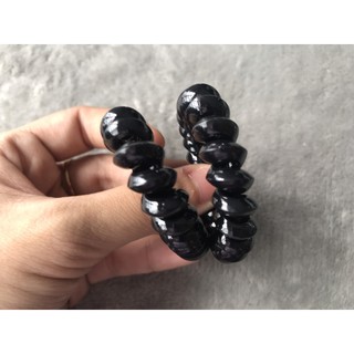 Combo 5 Dây Buộc Tóc, Cột Tóc Lò Xo Màu Đen (Có thể làm vòng tay, móc khoá)