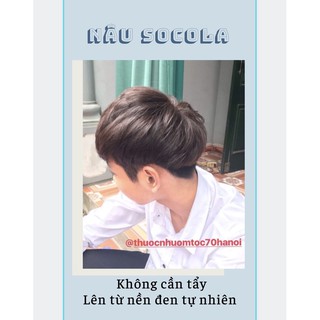 Thuốc nhuộm NÂU SOCOLA kèm trợ dưỡng oxy