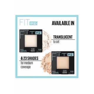 🍃 - Phấn phủ Maybelline Fit Me Matte + Poreless.Mỹ