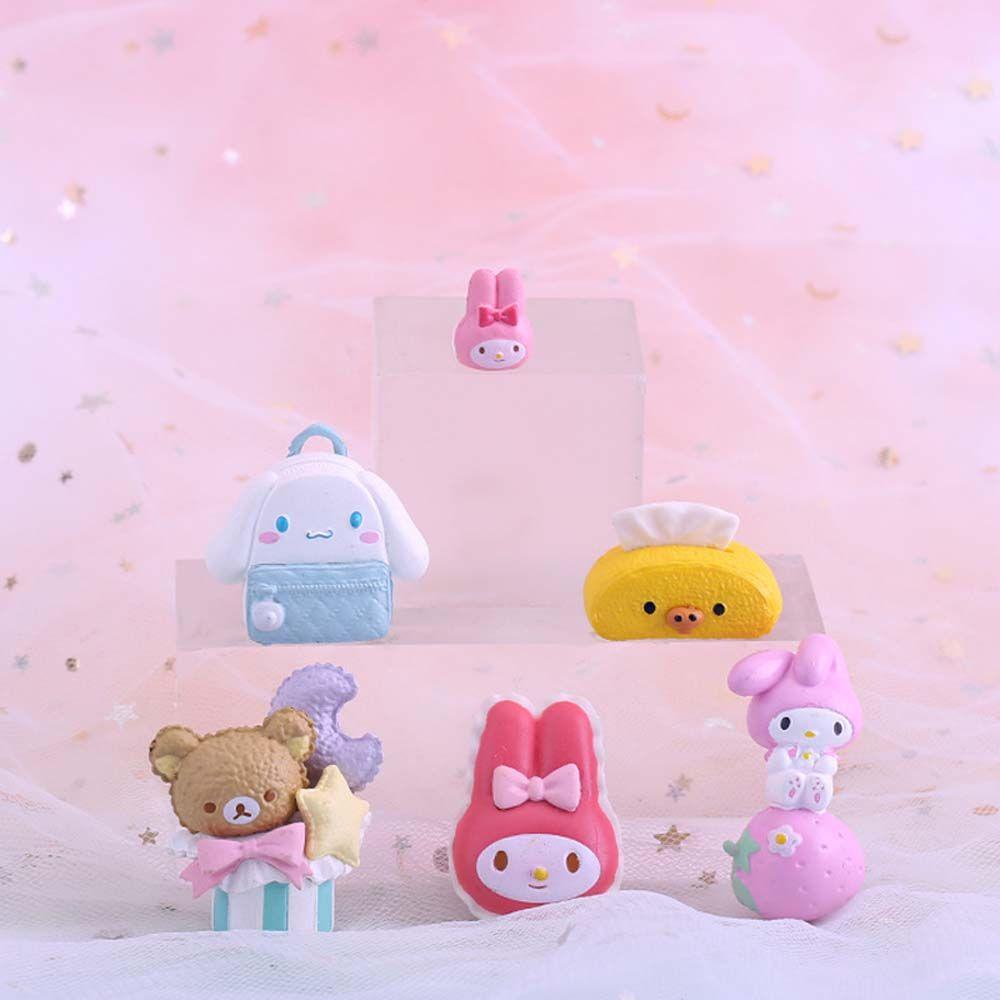 Mô Hình Đồ Chơi Nhân Vật Cinnamoroll My Melody Bằng Nhựa