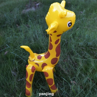 Animals Cartoon Cute Giraffe Design Novelty Party Inflatable Toy