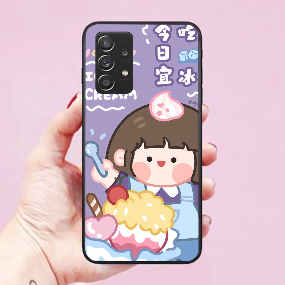 Ốp lưng Samsung Galaxy A01 / A02S / A12 / A21S / A32 /A52 / A72 Baby Cute 01