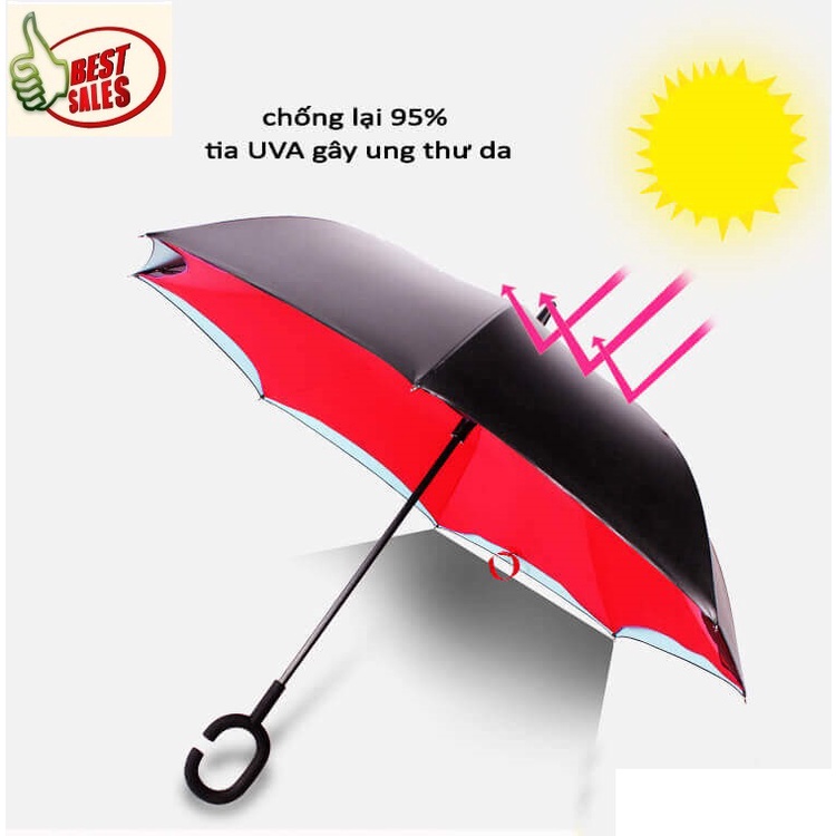 Ô Dù Gấp Ngược Cao Cấp Đi Ô Tô