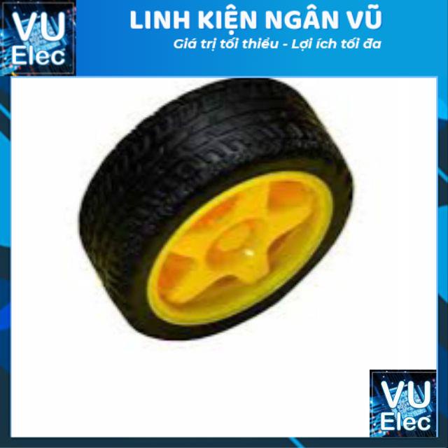 Bánh Xe Robot V1 Màu Vàng