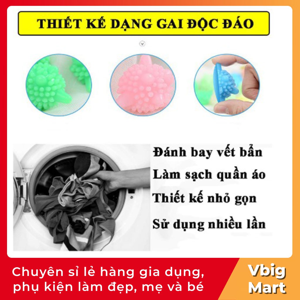 Viên giặt Cầu gai giặt quần áo thay thế bột giặt bảo đảm an toàn cho sức khỏe CG01