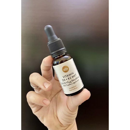 VITAMIN D3 K2 MK7 Đức DATE11/2023 - Tăng chiều cao & sức khỏe cho bé - 20ml