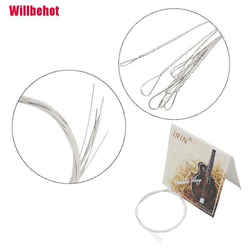 1 Bộ Dây Đai Mandolin Hợp Kim Đồng (. 010-.034)