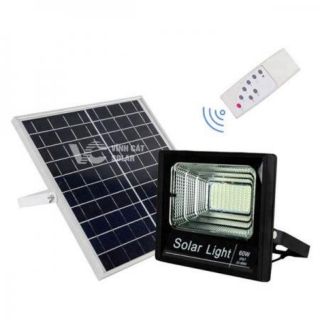 Đèn pha năng lượng mặt trời 60w_IP67_ có remote