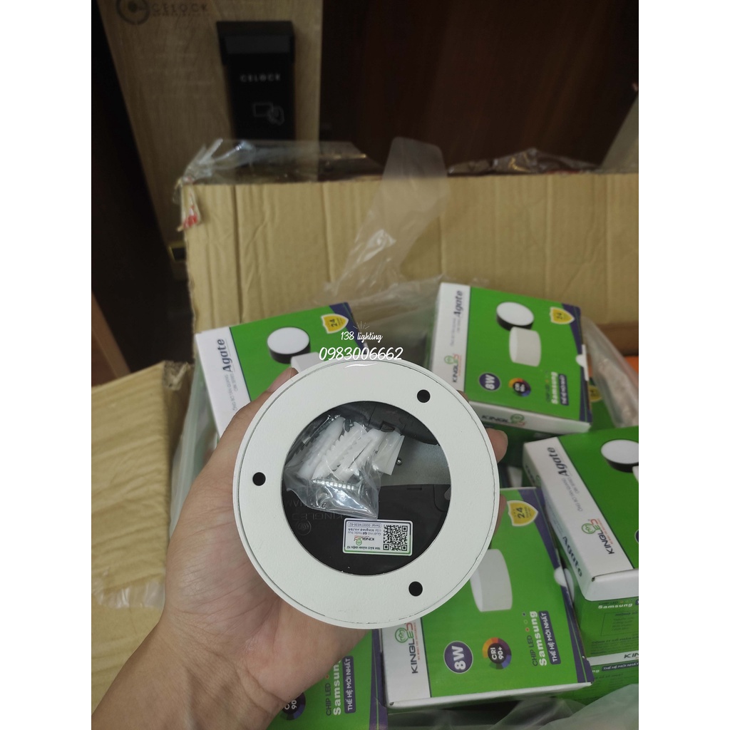 Đèn ống bơ lùn tán quAng Kingled công suất 12w AGATE bảo hành 2 năm ................................