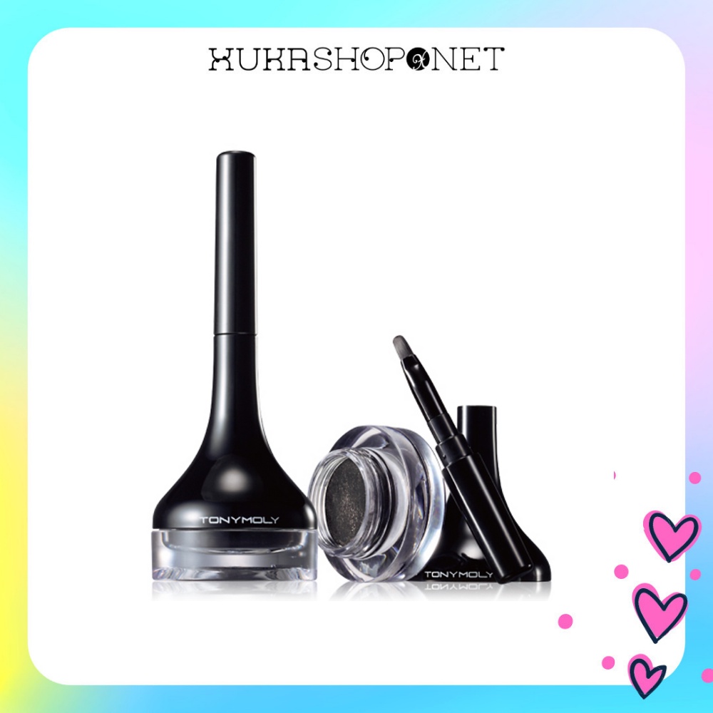 [Chính hãng] Gel kẻ mắt cao cấp chống lem, chống trôi Tonymoly Backstage Gel Eyeliner 4g