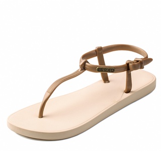 Dép Xỏ Ngón Posee Đế Phẳng Phong Cách La Mã Dành Cho Nữ