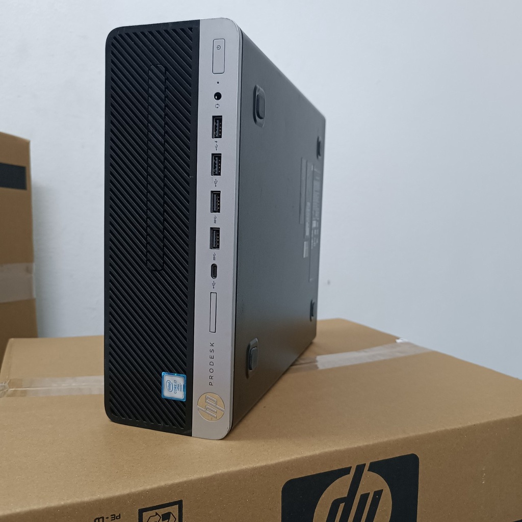 Máy Tính Đồng Bộ HP PRODESK 600G3 Core i7 6700 Ram 8GB SSD 240GB Tặng USB Wifi, Bàn Di Chuột Bảo Hành 12 Tháng