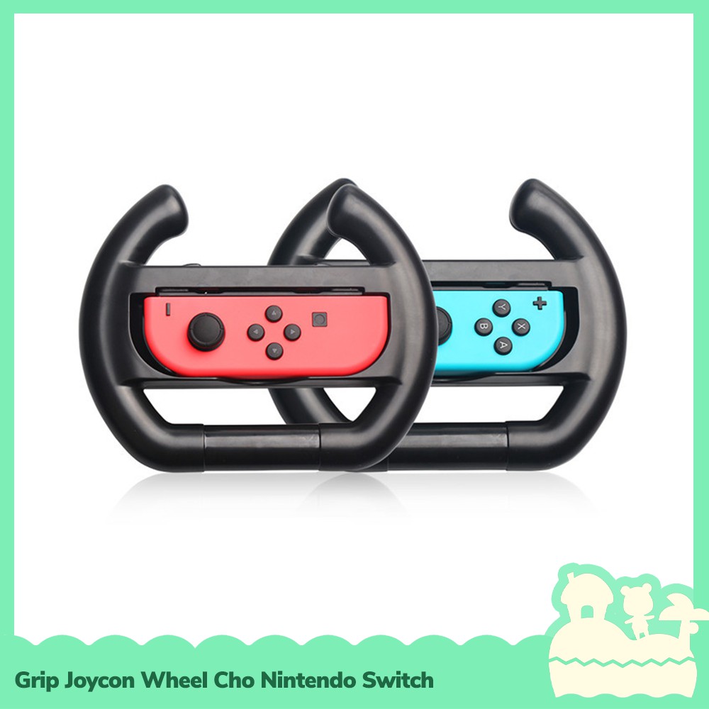 [Sẵn VN - NowShip] Dobe Phụ Kiện Set 2 Tay Cầm Hand Grip Joycon Wheel Vô Lăng Chơi Game Đua Xe Cho Nintendo Switch NS