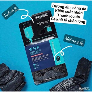 Mặt Nạ Mediheal NMF Aquaring Ampoule Mask và trắng sáng da WHP (  mẫu mới )