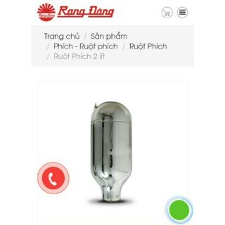 Ruột phích rạng đông 2L Model 2035