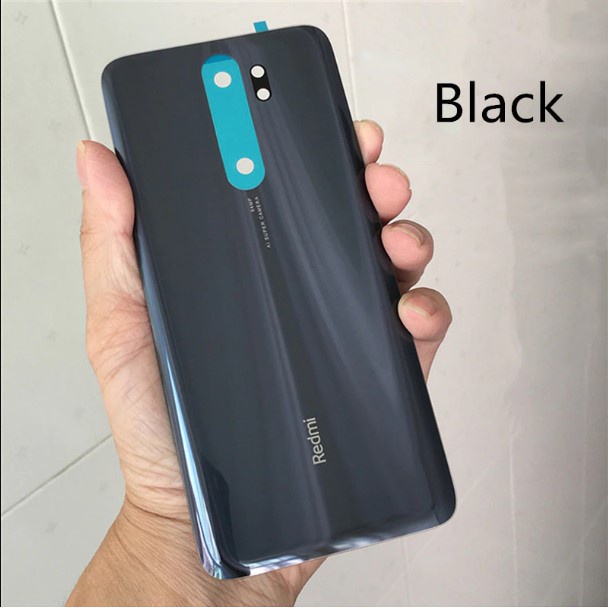 Nắp lưng Xiaomi Redmi Note 8 Pro  - Chất liệu kính - Tặng kèm keo