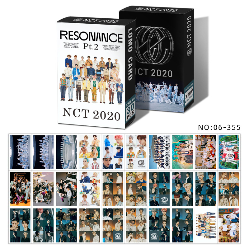 Bộ 30 Hình Thẻ Lomo Enhyen Nct2020 Twice Iu Stray