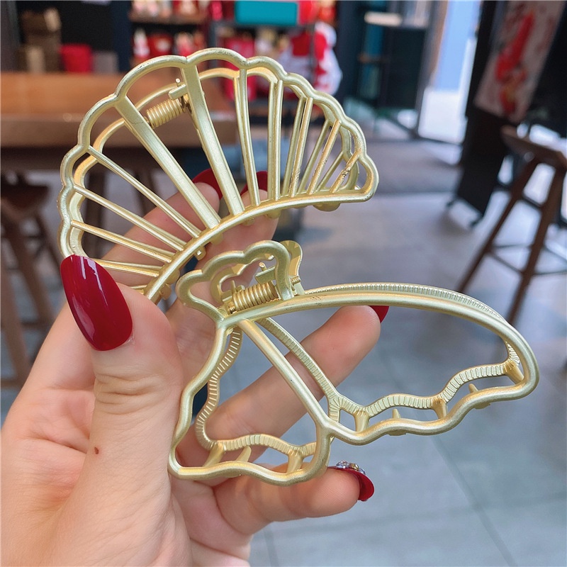 Kẹp tóc kim loại càng cua mạ vàng bền đẹp siêu cứng nhiều kiểu dáng KEP05 TOBI STORE