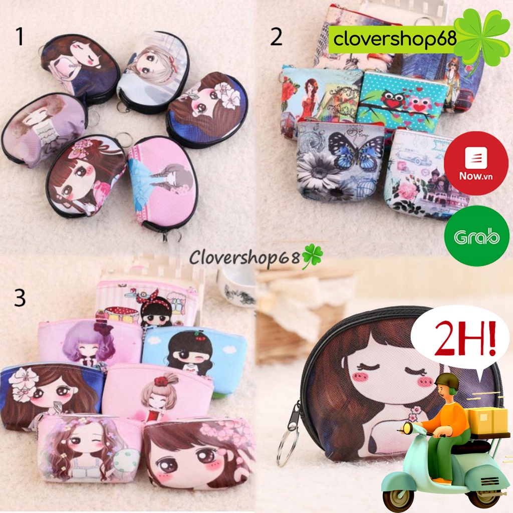 Ví cầm tay mini dễ thương🍀 Clovershop68 🍀