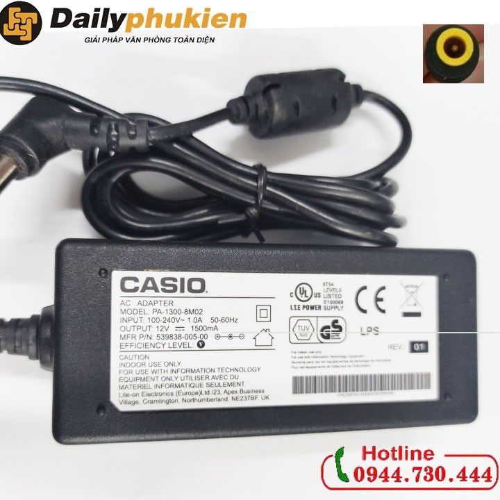 Adapter nguồn đàn Casio PX-S1000 dailyphukien