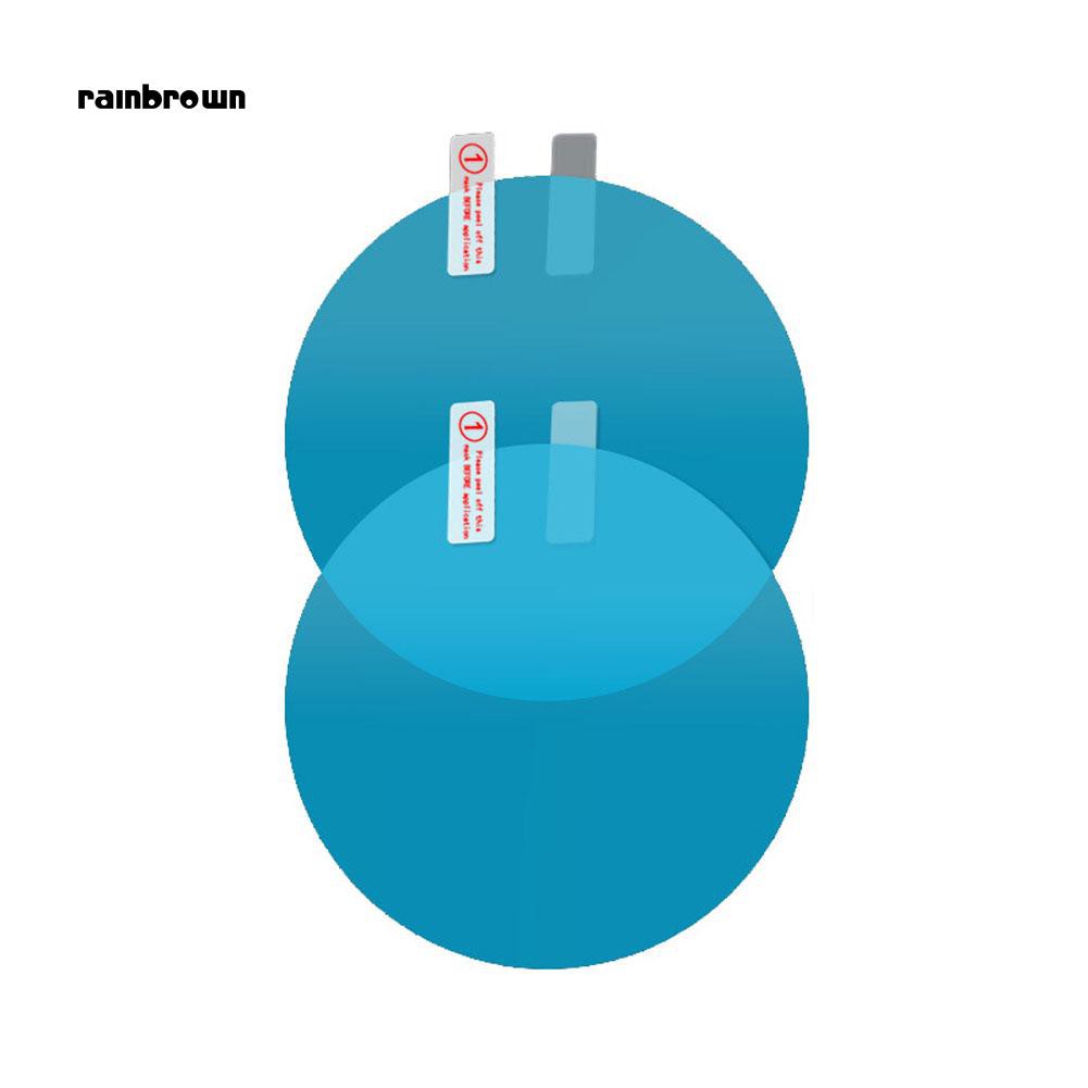 2 miếng film chống sương mù cho gương chiếu hậu xe hơi