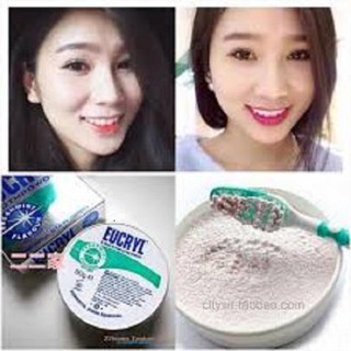 Bột trắng răng Eucryl Anh 50g