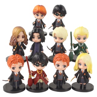 Set 10 Mô Hình Nhân Vật Phim Harry Potter Dễ Thương