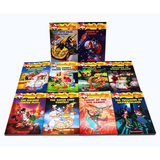 [Freeship]Bộ Nhập - Geronimo Stilton 10C (Từ tập 51-60)