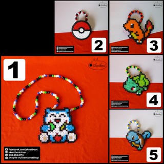 Vòng kandi perler pokemon các loại - phụ kiện rave edm festival raver kandi perler DJ